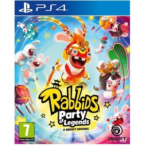 Jeu ps4 les lapins cretins party of legends