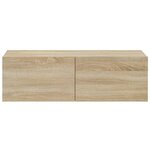 vidaXL Ensemble de meubles TV 4 Pièces Chêne sonoma Bois d'ingénierie