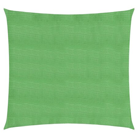 Vidaxl voile d'ombrage 160 g/m² vert clair 3x3 m pehd