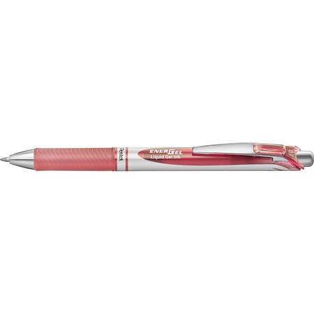 Stylo roller encre gel Energel BL77  corail PENTEL