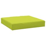 vidaXL Coussins de palette lot de 3 vert vif tissu oxford