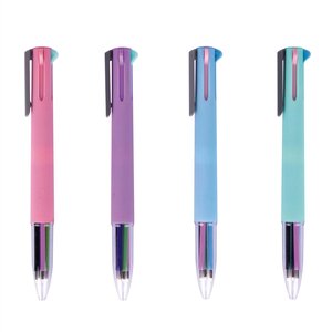 Un stylo multi bille couleur pastel aléatoire decadry by apli