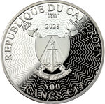 Monnaie en argent 500 francs g 17.50 millésime 2023 zodiac signs taurus