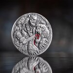 BJÖRN IRONSIDE Le chemin du Valhalla Pièce 2 Once Argent 2000 Francs Cameroun 2025