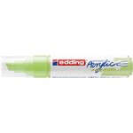 Marqueur acrylique large 5000 vert pastel 5-10 mm EDDING