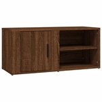 vidaXL Meubles TV 2 Pièces Chêne marron 80x31 5x36 cm Bois d'ingénierie