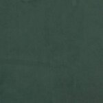 vidaXL Tête de lit avec oreilles Vert foncé 163x23x78/88 cm Velours