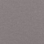 vidaXL Lit avec matelas taupe 140x190 cm tissu