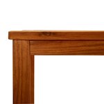 vidaXL Table console de jardin 110x40x75 cm Bois d'acacia solide