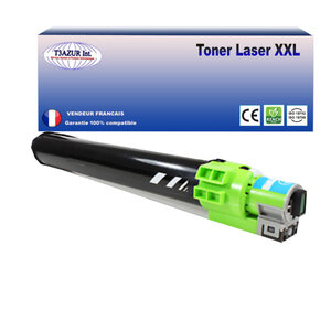 Toner compatible avec ricoh aficio mpc2800 mpc3300 mpc3001 mpc3501 - cyan - 15 000 pages - t3azur