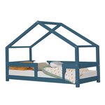 Lit cabane enfant LUCKY 80 x 180 bleu marine