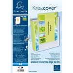 Classeur À Levier Dos 70mm Rembordé 2 Pochettes Extérieures - A4 - Blanc - X 10 - Exacompta