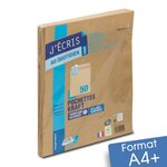 Lot de 50 enveloppes kraft brun a4+ auto-adhésives 260x330 mm