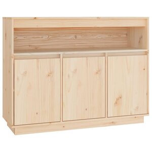 vidaXL Buffet 104 5x34x80 cm Bois massif de pin