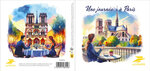 Collector 4 timbres - Une journée à Paris - Lettre Verte