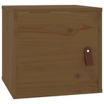 vidaXL Armoire murale Marron miel 31 5x30x30 cm Bois de pin massif