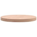 vidaXL Dessus de table Ø50x4 cm rond bois massif de hêtre