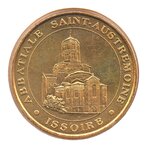 Mini médaille monnaie de paris 2007 - abbatiale saint-austremoine