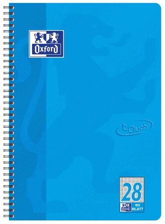 Carnet 'Pocket Notes', 90 x 140 mm, ligné, bleu foncé OXFORD