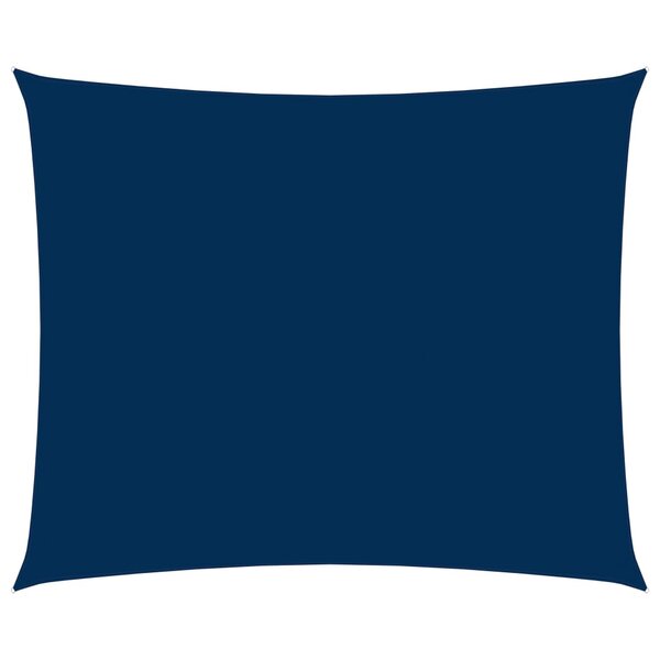 vidaXL Voile de parasol Tissu Oxford rectangulaire 3x4 m Bleu