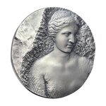 VENUS DE MILO 2 Once Argent Coin 5 Dollars Niue 2023