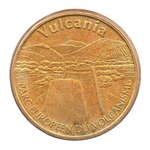 Mini médaille monnaie de paris 2007 - vulcania