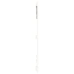 vidaXL Tête de lit murale Blanc 204x3x110 cm Bois massif de pin