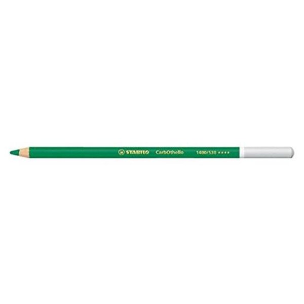 Crayon de couleur Fusain Pastel CarbOthello Vert émeraude STABILO