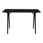 Bureau noir 120 x 60 x 75 cm