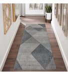 Tapis de salon MIRAN 80 x 150 cm - Gris