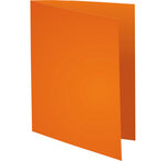 Paquet De 100 Chemises Forever® 170 À Bord Décalé - 24x32cm - Orange - X 5 - Exacompta