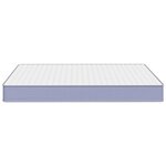 vidaXL Matelas en mousse moyennement doux 200x200 cm