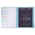 Trieur polypropylène 3 rabats Opaque 8 compartiments Coloris Aléatoire EXACOMPTA