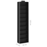 vidaXL Étagères suspendues de rangement 2 Pièces 10 niveaux Tissu