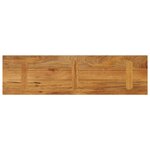 vidaXL Dessus de table 110x20x2 5cm rectangulaire bois massif manguier