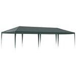 vidaXL Tente de réception professionnelle 4x9 m Vert 90 g/m²