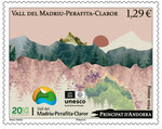 Timbre Andorre - Vall del Madriu - Perafita-Claror