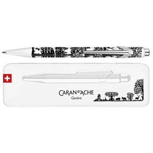Stylo à bille 849 totally swiss etui métal caran d'ache