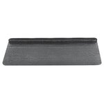 vidaXL Tapis d'escalier autocollants 15 Pièces 65x24 5x3 5 cm Rouge