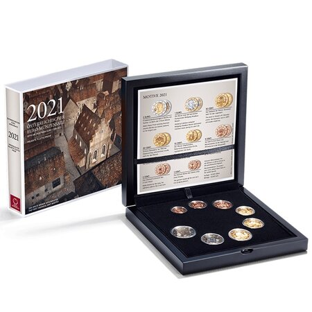 Coffret série euro BE Autriche 2021 (premier maître d’atelier à Vienne)