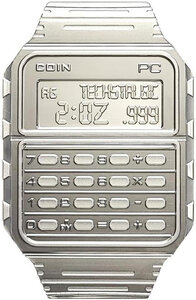 DATABANK WATCH TechStalgic 2 Once Argent Monnaie 2 Dollars Niue 2024