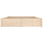 vidaXL Cadre de lit avec tiroirs 180x200 cm Super King
