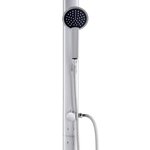 vidaXL Douche de jardin 215 cm Aluminium