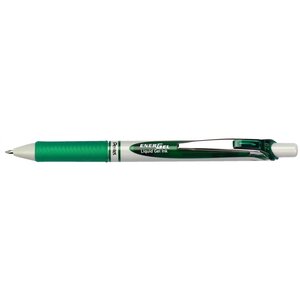 Stylo roller à encre gel EnerGel BL77 Eco vert PENTEL