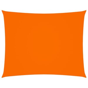 vidaXL Voile de parasol Tissu Oxford rectangulaire 6x7 m Orange
