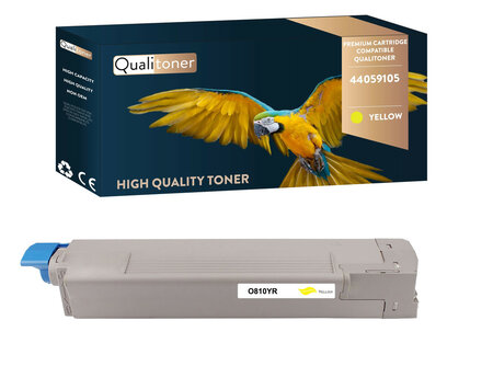 Qualitoner x1 toner 44059105 jaune compatible pour oki