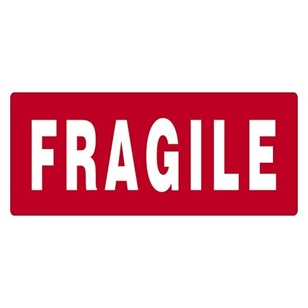 Étiquettes d'expédition fragile (lot de 500) - La Poste