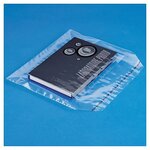 Sachet plastique 75  recyclé transparent à fermeture adhésive 18x25 cm (lot de 1000)