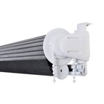 Store enrouleur tamisant 120 x 230 cm noir