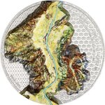 Pièce de monnaie en Argent 25 Francs g 155.5 (5 oz) Millésime 2024 100 Years Swiss Franc RHINE VALLEY